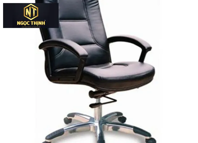 Ghế lãnh đạo có đệm tựa bọc da SG909